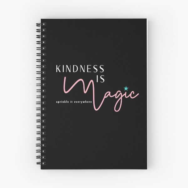 Item preview, Think happy thoughts - Positive and stylish Kindness is Magic.  Caroline Laursen original designed and sold by Caroline Laursen.