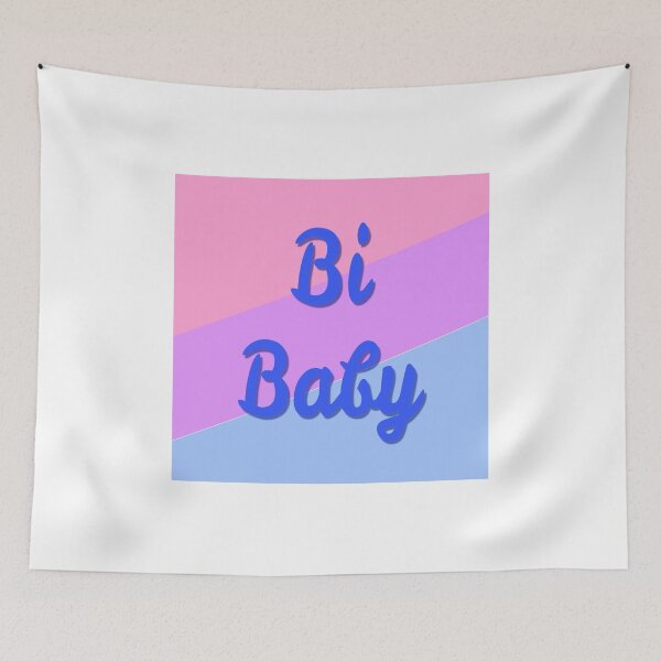 Item preview, Pastel Bi Baby Pride Flag designed and sold by babyjoonie.