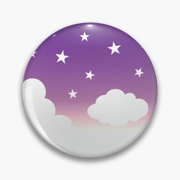 Item preview, Clouds | Stars | Gradient | White Purple Yellow designed and sold by Wintre2.