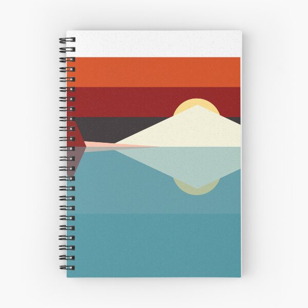 Item preview, Geometric landscape generative art poster illustration designed and sold by IuriiVlasenko.
