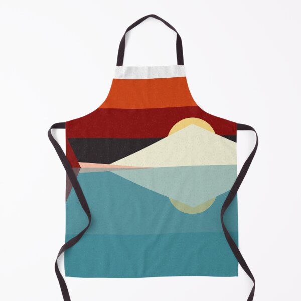 Item preview, Geometric landscape generative art poster illustration designed and sold by IuriiVlasenko.