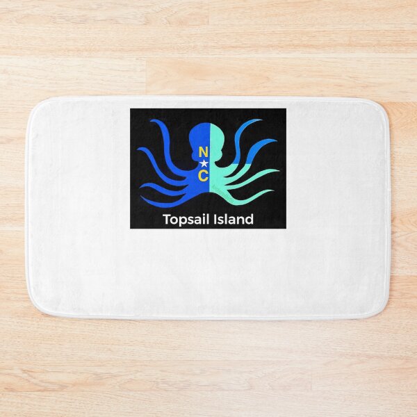 Item preview, NC flag Octopus Topsail Island  NC  designed and sold by barryknauff.