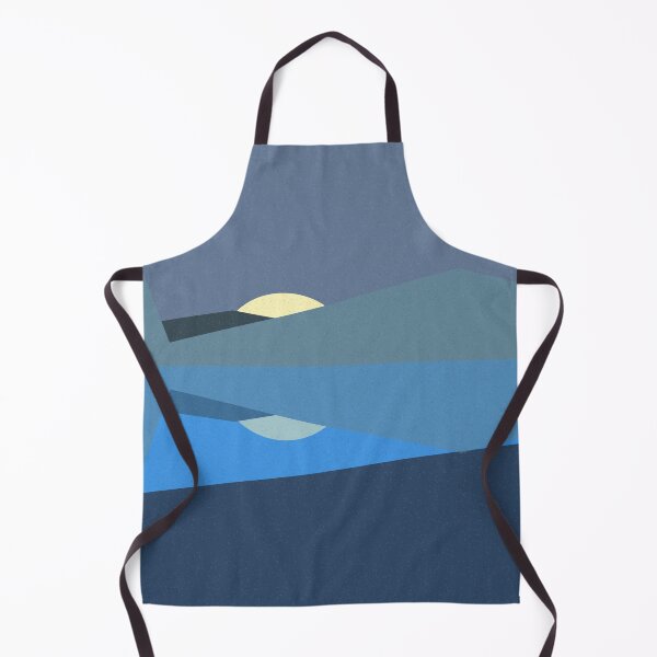 Item preview, Geometric landscape generative art poster illustration designed and sold by IuriiVlasenko.