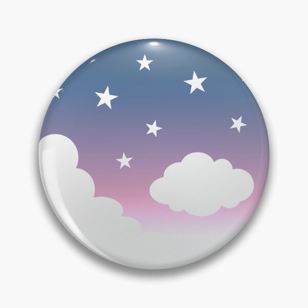 Item preview, Clouds | Stars | Gradient | White Blue Pink designed and sold by Wintre2.