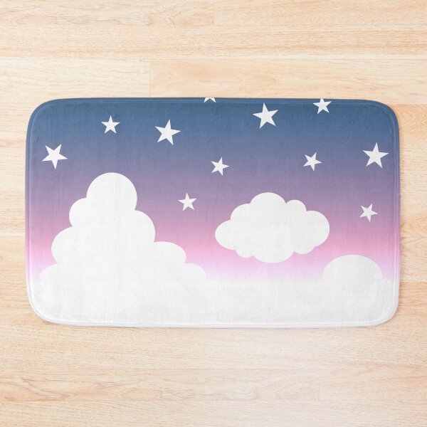 Item preview, Clouds | Stars | Gradient | White Blue Pink designed and sold by Wintre2.