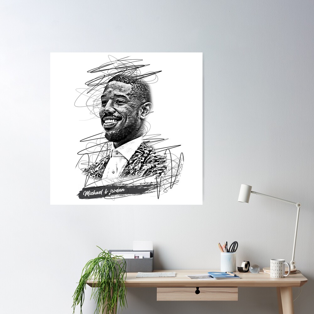 Xianrenge Poster Canvas Painting Abstract Michael Jordan Poster