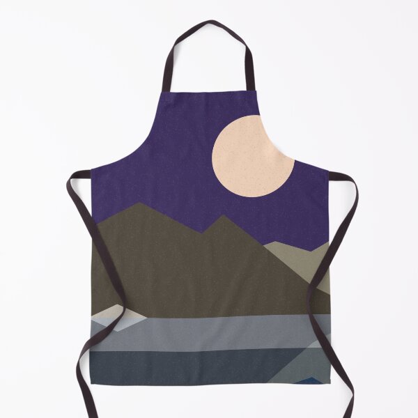 Item preview, Geometric landscape generative art poster illustration designed and sold by IuriiVlasenko.