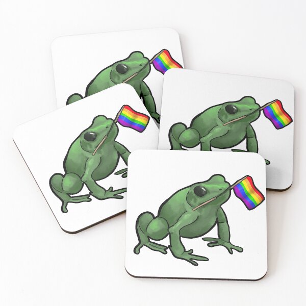 Item preview, Gay Pride Frog designed and sold by HomegrownFern.
