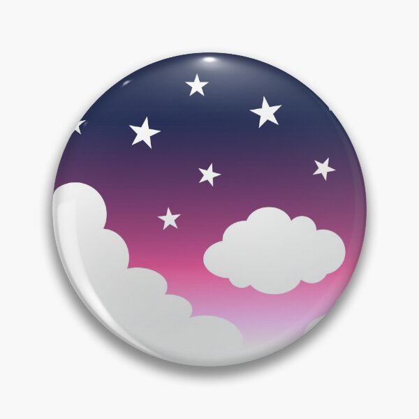 Item preview, Clouds | Stars | Gradient | White Blue Pink | Dark designed and sold by Wintre2.