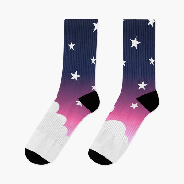 Item preview, Clouds | Stars | Gradient | White Blue Pink | Dark designed and sold by Wintre2.