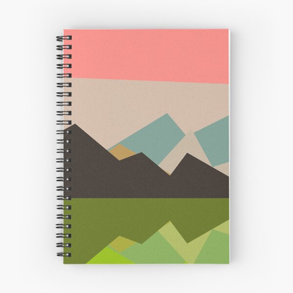 Item preview, Geometric landscape generative art poster illustration designed and sold by IuriiVlasenko.