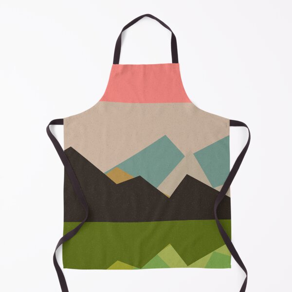 Item preview, Geometric landscape generative art poster illustration designed and sold by IuriiVlasenko.