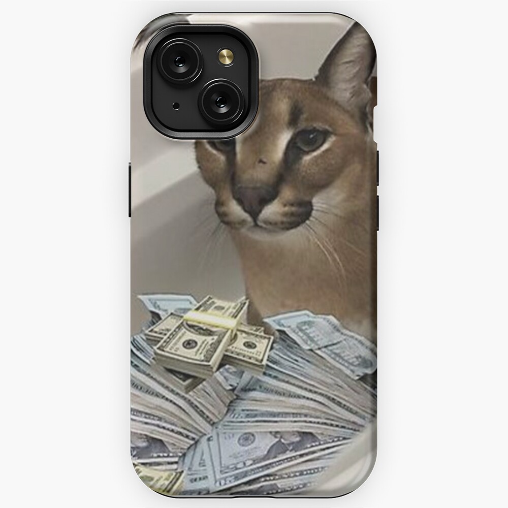  iPhone 12 Pro Max Big Floppa Meme Cat Case : Cell