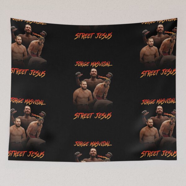 Item preview, JORGE MASVIDAL "STREET JESUS" Graphic  designed and sold by CynthiaL35.