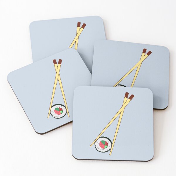 Item preview, Chopsticks With Sushi Roll designed and sold by Pob Hosking.