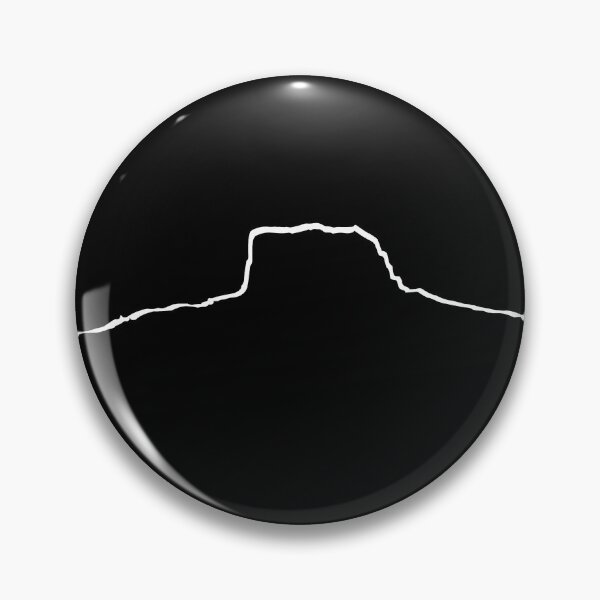 Item preview, Chief Mountain Outline - White designed and sold by RoadRashPerf.