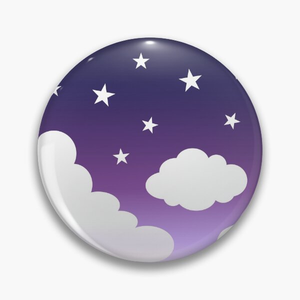 Item preview, Clouds | Stars | Gradient | White Blue Purple | Dark designed and sold by Wintre2.