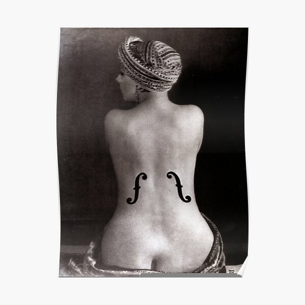 The violin of Ingres Man ray Poster