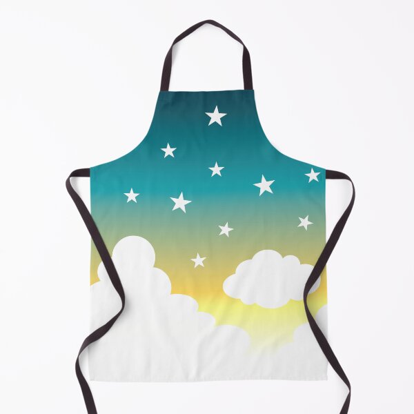 Item preview, Clouds | Stars | Gradient | White Blue Yellow designed and sold by Wintre2.