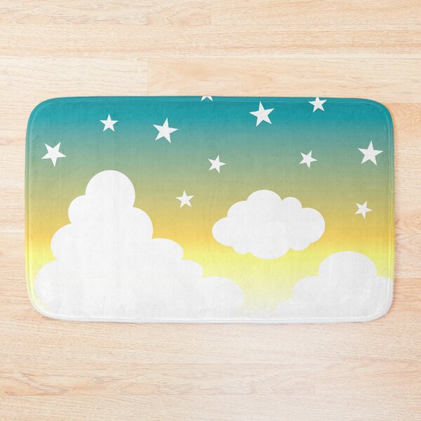 Item preview, Clouds | Stars | Gradient | White Blue Yellow designed and sold by Wintre2.