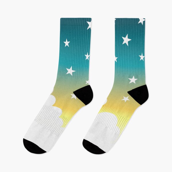 Item preview, Clouds | Stars | Gradient | White Blue Yellow designed and sold by Wintre2.