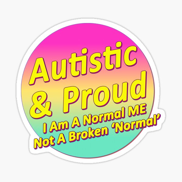 Item preview, Autistic proud designed and sold by DeLovrly Designs.