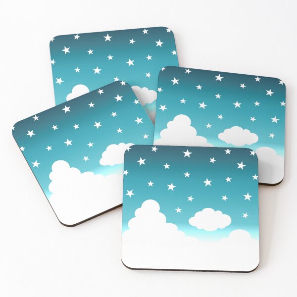 Item preview, Clouds | Stars | Gradient | White Blue designed and sold by Wintre2.