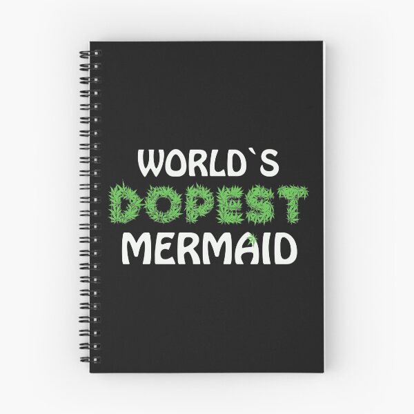Item preview, Worlds Dopest Mermaid Cannabis Marihuana Ganja Pot Stoner Seamaid Siren Gift designed and sold by TheAplus.