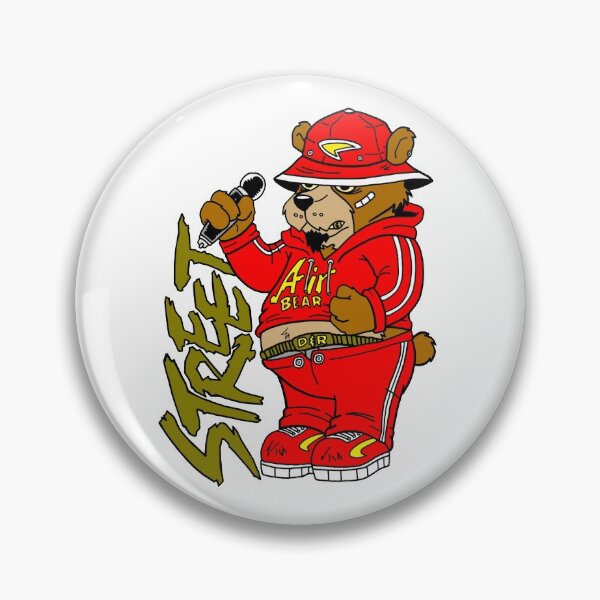 Item preview, HIP HOP STREET BEAR designed and sold by wacko41.