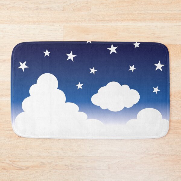 Item preview, Clouds | Stars | Gradient | White Blue Yellow | Dark designed and sold by Wintre2.