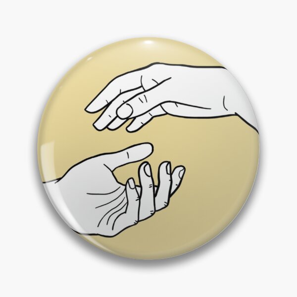 Item preview, Reaching Hands Study Yellow designed and sold by alex-b-art.
