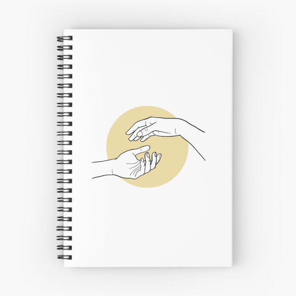 Item preview, Reaching Hands Study Yellow designed and sold by alex-b-art.