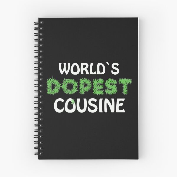 Item preview, Worlds Dopest Cousine Cannabis Marihuana Ganja Pot Stoner Coz Gift designed and sold by TheAplus.