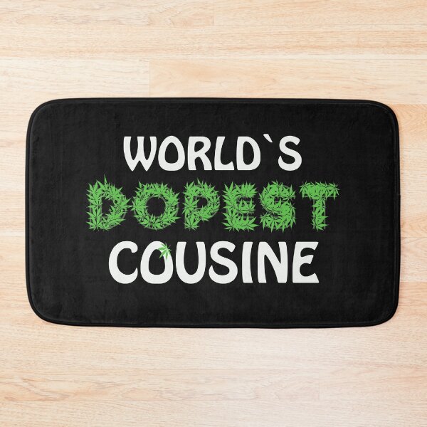 Item preview, Worlds Dopest Cousine Cannabis Marihuana Ganja Pot Stoner Coz Gift designed and sold by TheAplus.
