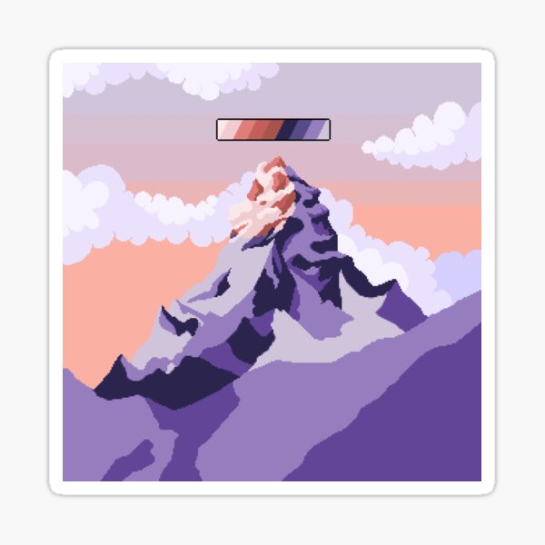 Rose Mountain Sticker