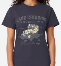 Camiseta clásica Cada milla cuenta una historia - impresión gris