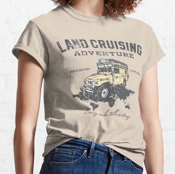 Every Mile Tells a Story - grey print Classic T-Shirt