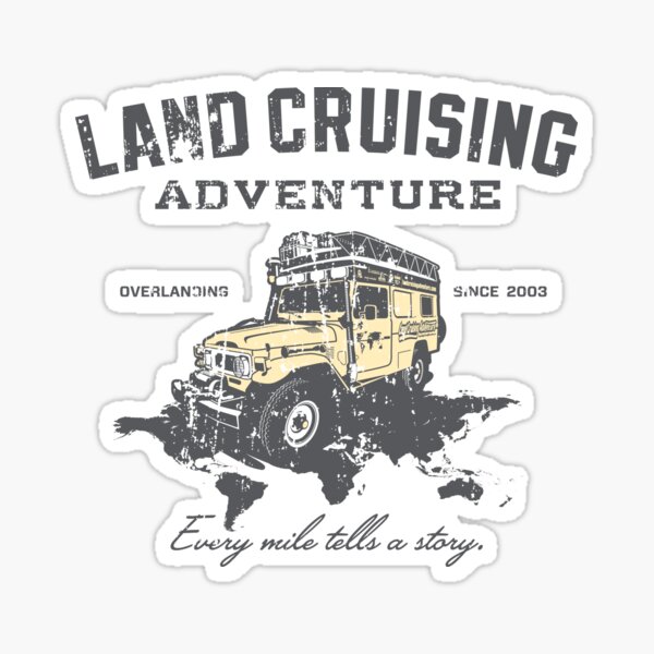 Item preview, Every Mile Tells a Story - grey print designed and sold by landcruising.