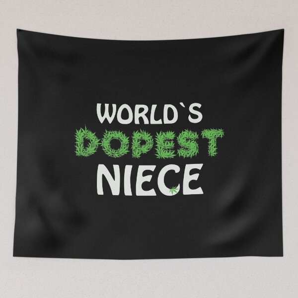 Item preview, Worlds Dopest Niece Cannabis Marihuana Ganja Pot Stoner Grandniece Gift designed and sold by TheAplus.