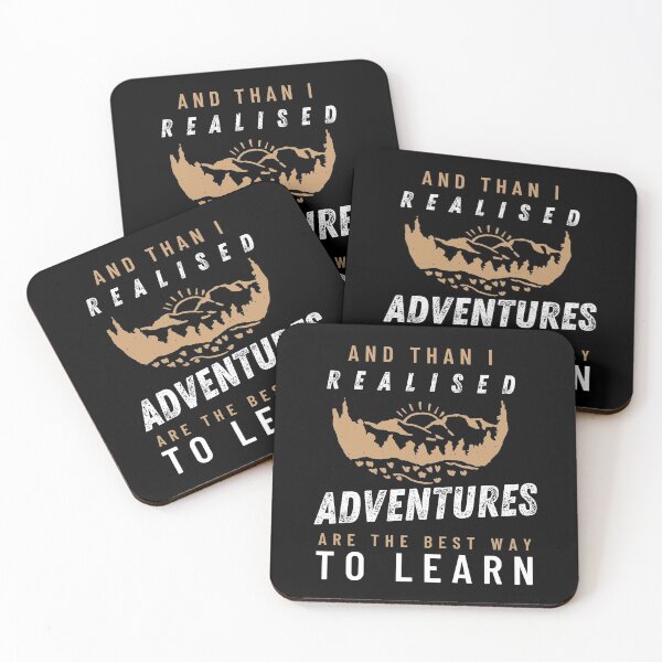 Item preview, Adventures are the best way to Learn designed and sold by Tee4Tech.