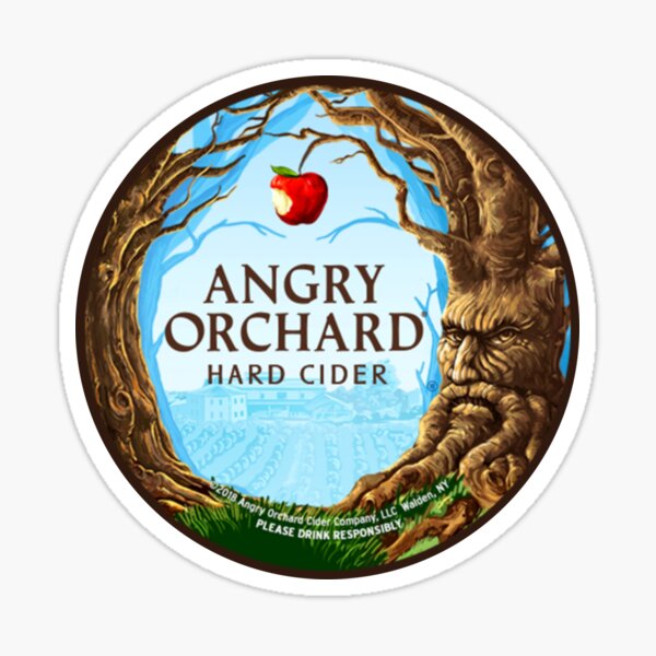 Angry Orchard Stickers | Redbubble