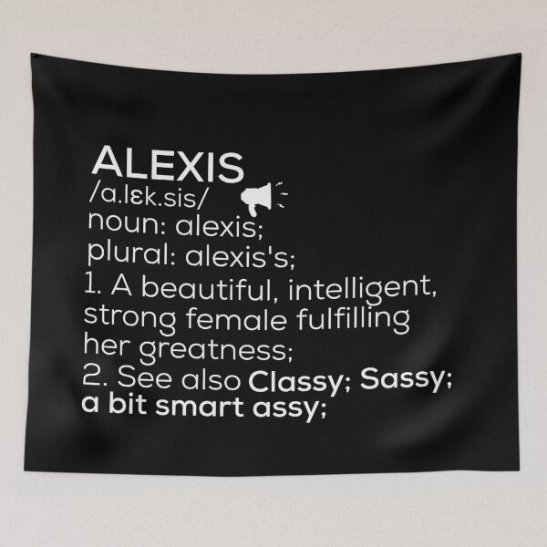 Item preview, Alexis Name Definition designed and sold by Teelogic.