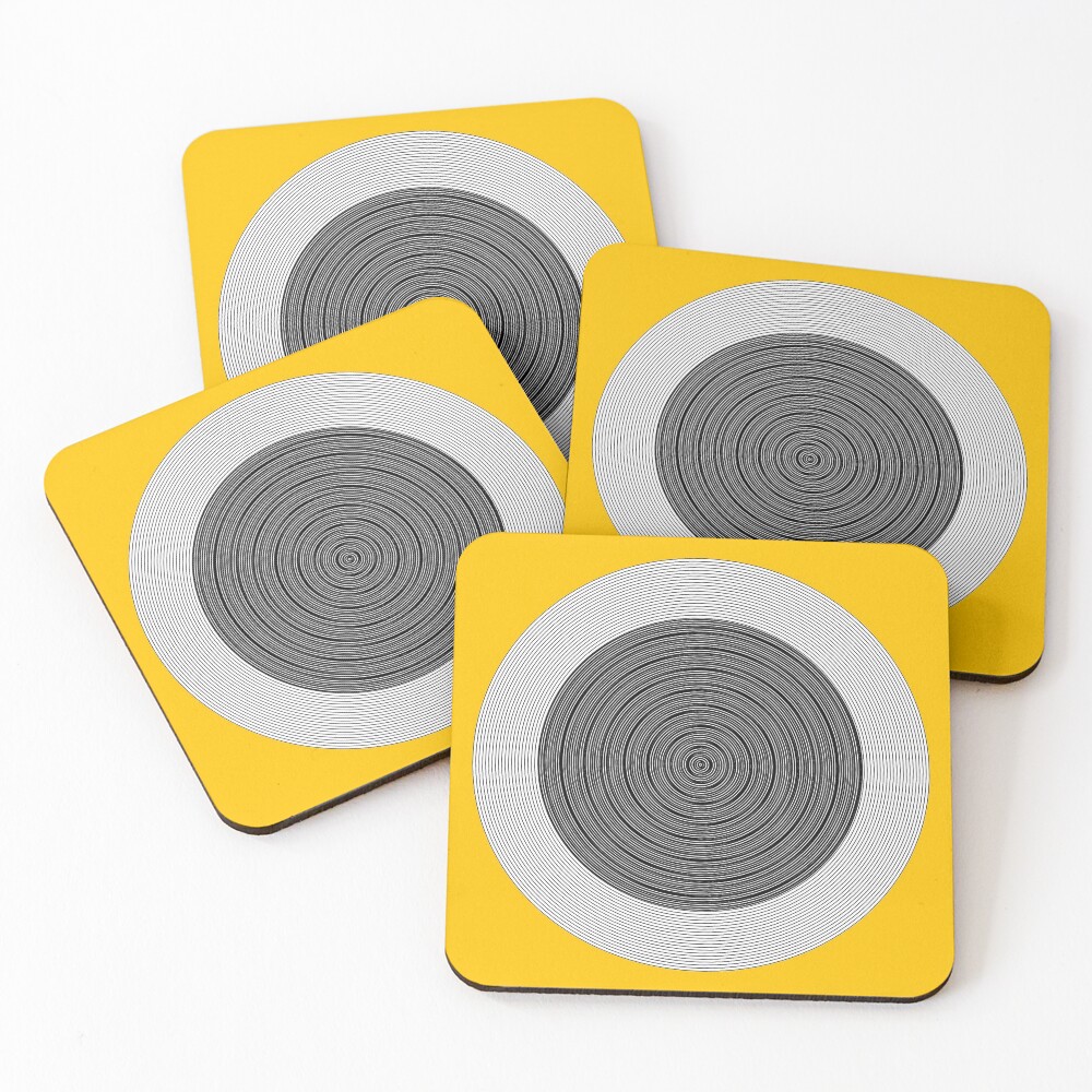 Item preview, Coasters (Set of 4) designed and sold by CodedByYaz.