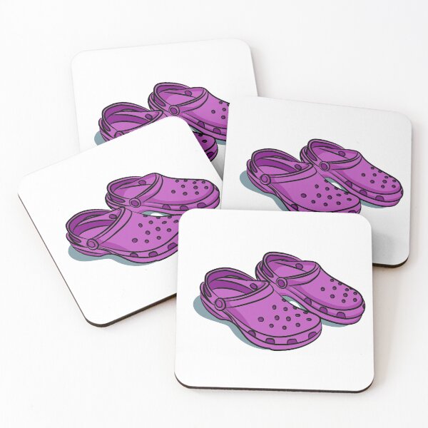 Item preview, Purple Crocs Shoe  designed and sold by the_ graphicsgal.