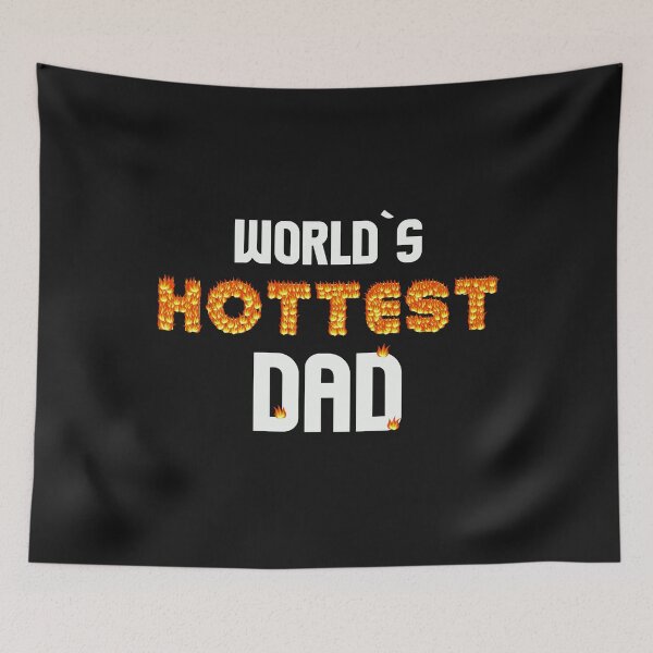 Item preview, Worlds Hottest Dad Attractive Beautiful Hot Father Daddy Gift designed and sold by TheAplus.