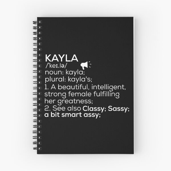 Item preview, Kayla Name Definition designed and sold by Teelogic.