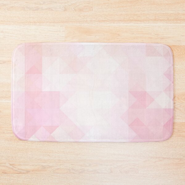 Item preview, abstract Pale Pink Geometric Triangle Design Pattern designed and sold by WearWolfDesigns.