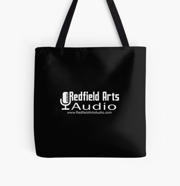 Redfield Arts Audio "Classic" Logo All Over Print Tote Bag