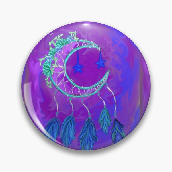 Item preview, Psychedelic dreams catcher designed and sold by BeccasCottage.