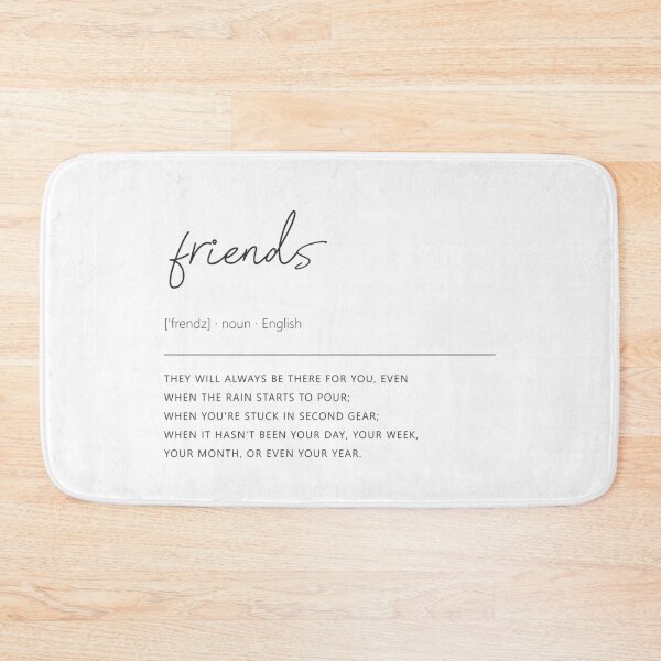 Item preview, Definition Friends designed and sold by hahodesign.